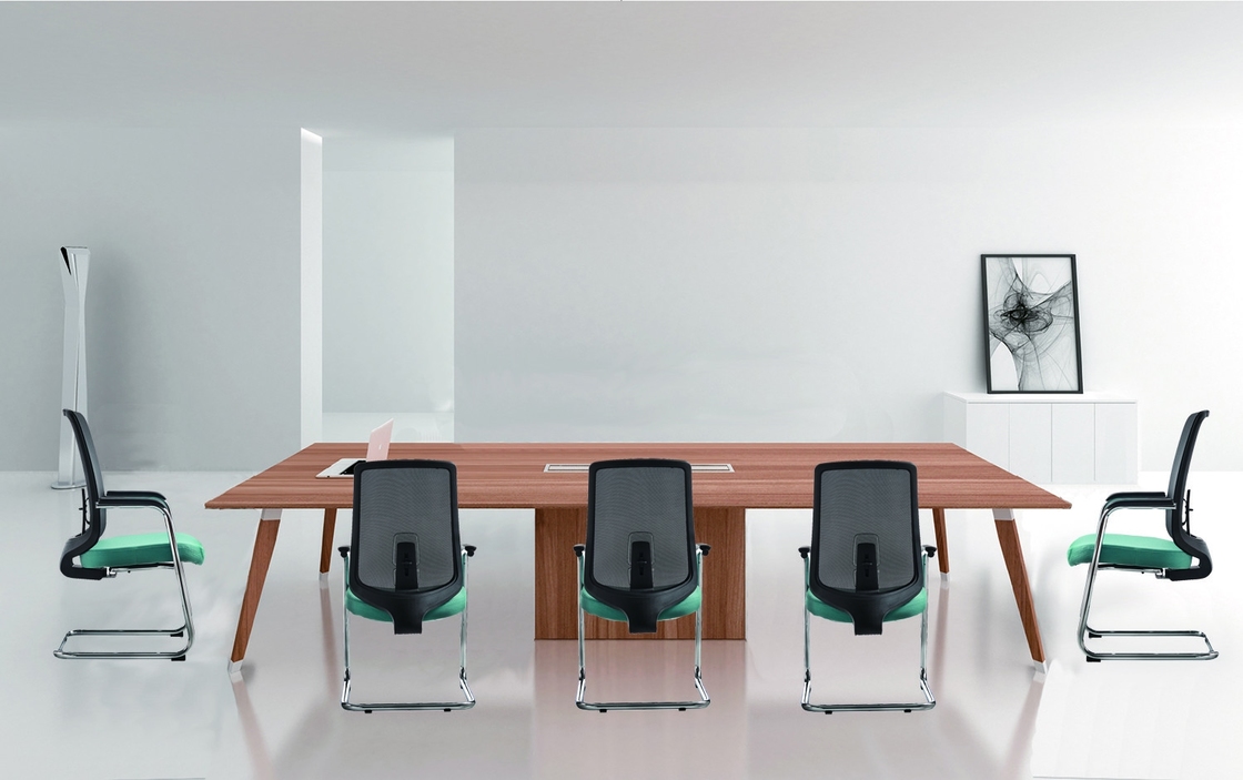 Commercial Furniture Mid Back Gas Lifting Swivel Office Chair for Staff and Visitors