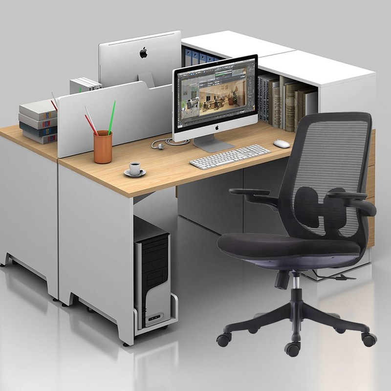 پشتی تنظیم پذیر 2D ارگونومیک صندلی اداری لوکس برای رئیس Cadeira de escritorio