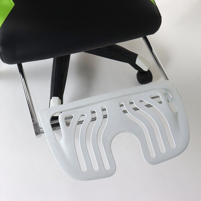 تنظیمات میز و صندلی اداری چرخشی با پشتی مشبک پارچه ای در رنگ نارنجی برای اتاق کنفرانس