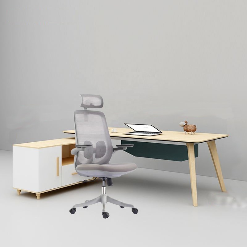 Stainless Steel Y-SEATER HY3616 back Gray Mesh Office Executive Chair for Office Boss