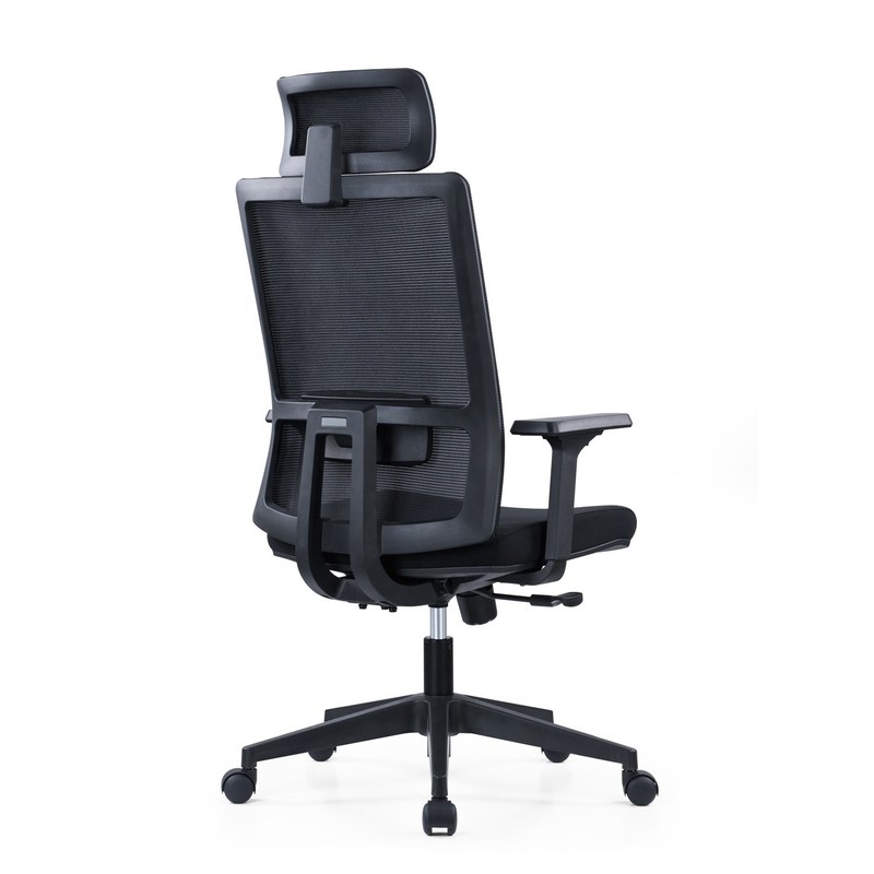 میز کامپیوتر اجرایی لوکس و صندلی اداری با طراحی ارگونومیک قابل تنظیم برای روسای ارشد