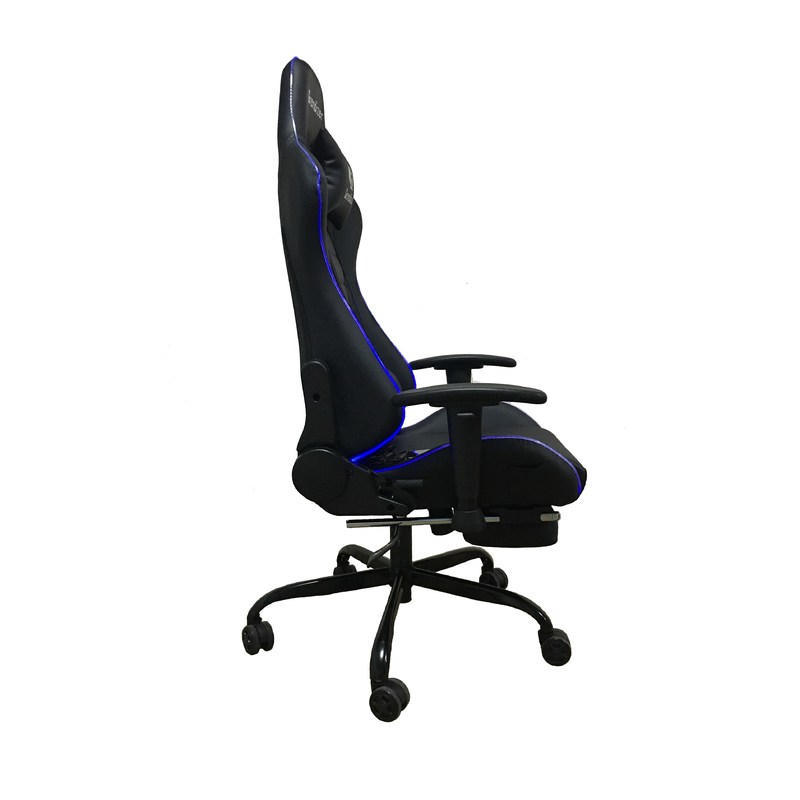 Synthetic Leather RGB Gaming Chair with Massage Function RGB Lights and High Comfort